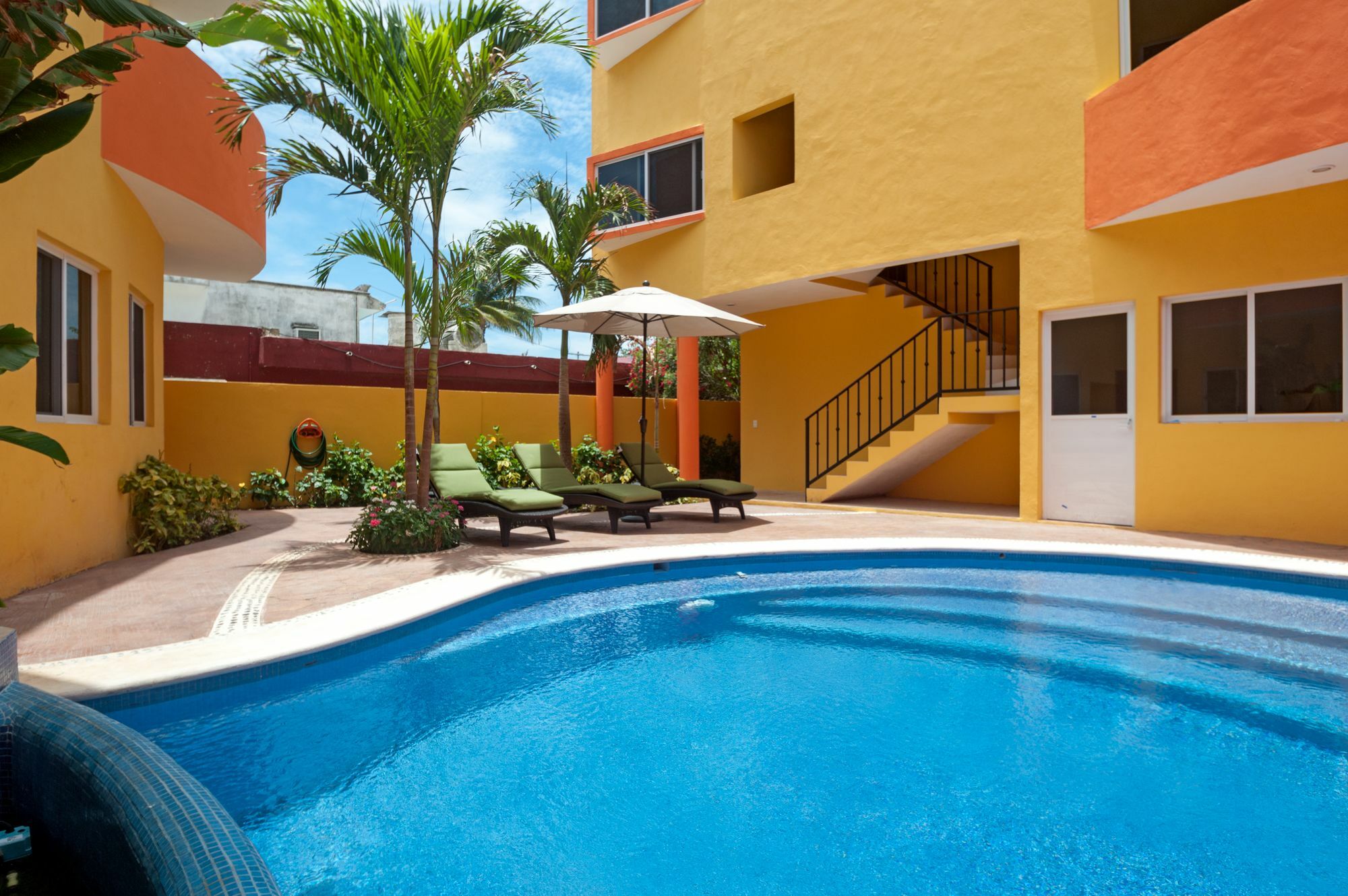 Kaam Accommodations Puerto Morelos Exterior foto
